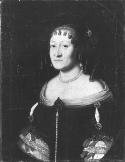 Bildnis der Elisabeth Dorothea von Sachsen-Gotha-Altenburg, Langräfin von Hessen-Darmstadt, zweite Gemahlin von Landgraf Ludwig VI. (1640-1709)