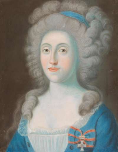 Maria Amalia, Gemahlin des Pfalzgrafen Carl August von Birkenfeld-Zweibrücken