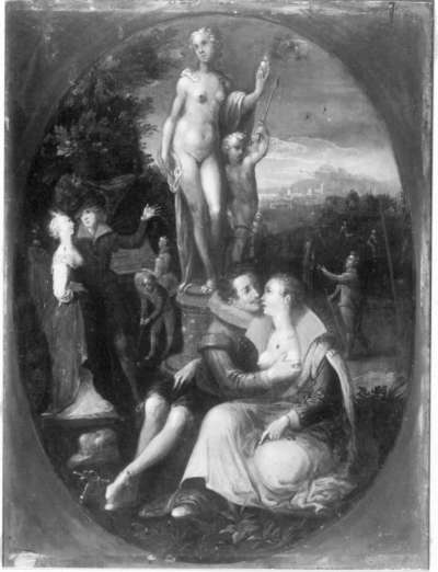 Venus als Patronin der Liebenden (nach Jan Saenredam)