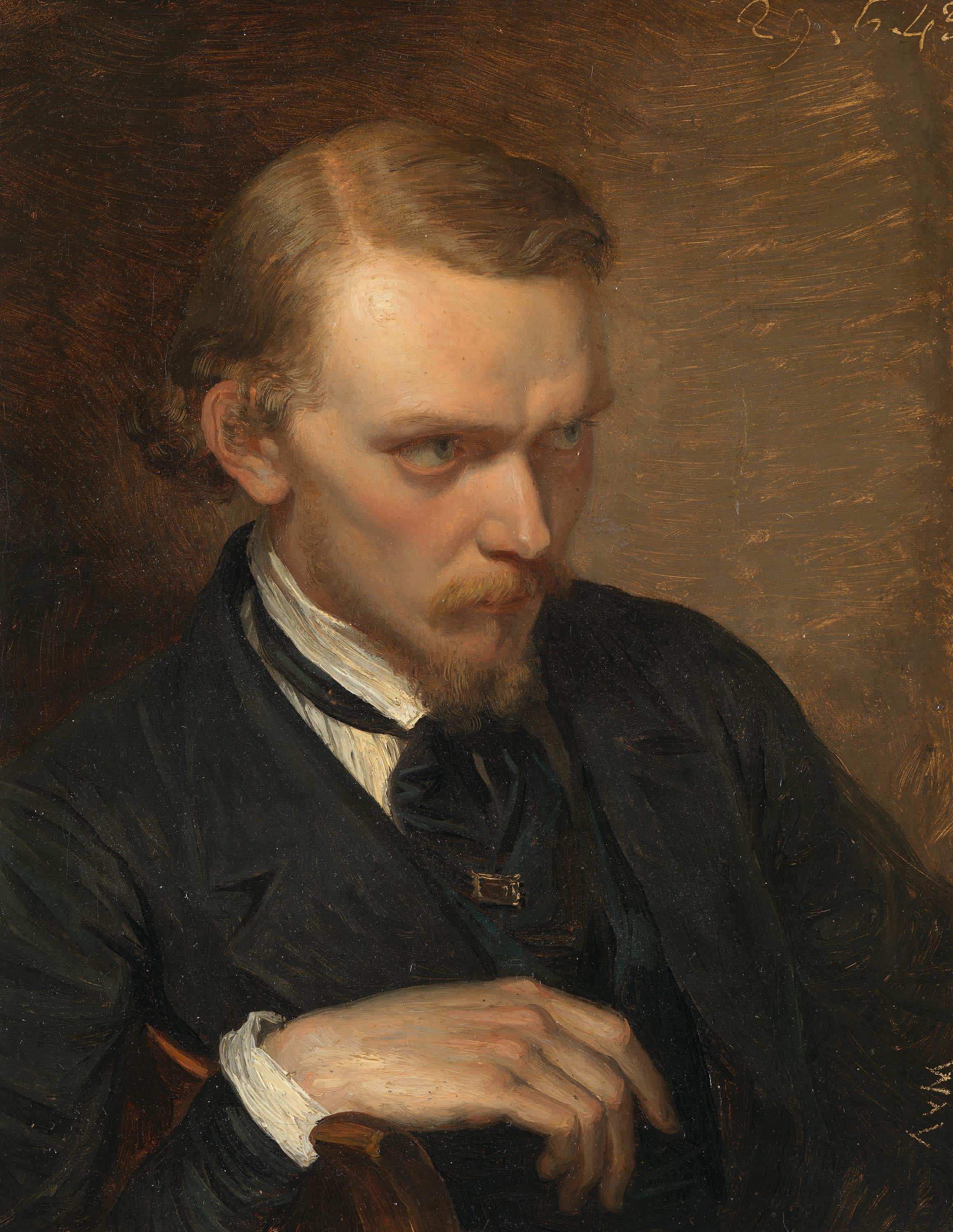 Der Maler und Galeriedirektor Anton Teichlein