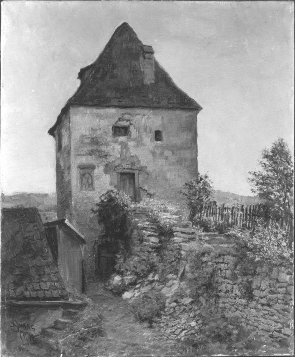 Alter Befestigungsturm in Greding