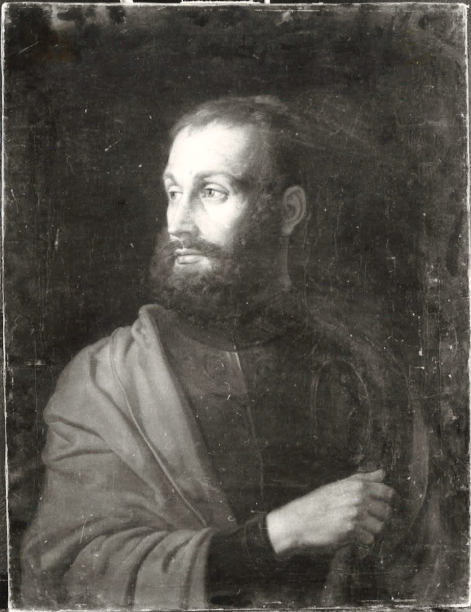 Bildnis eines bärtigen Mannes mit Harnisch