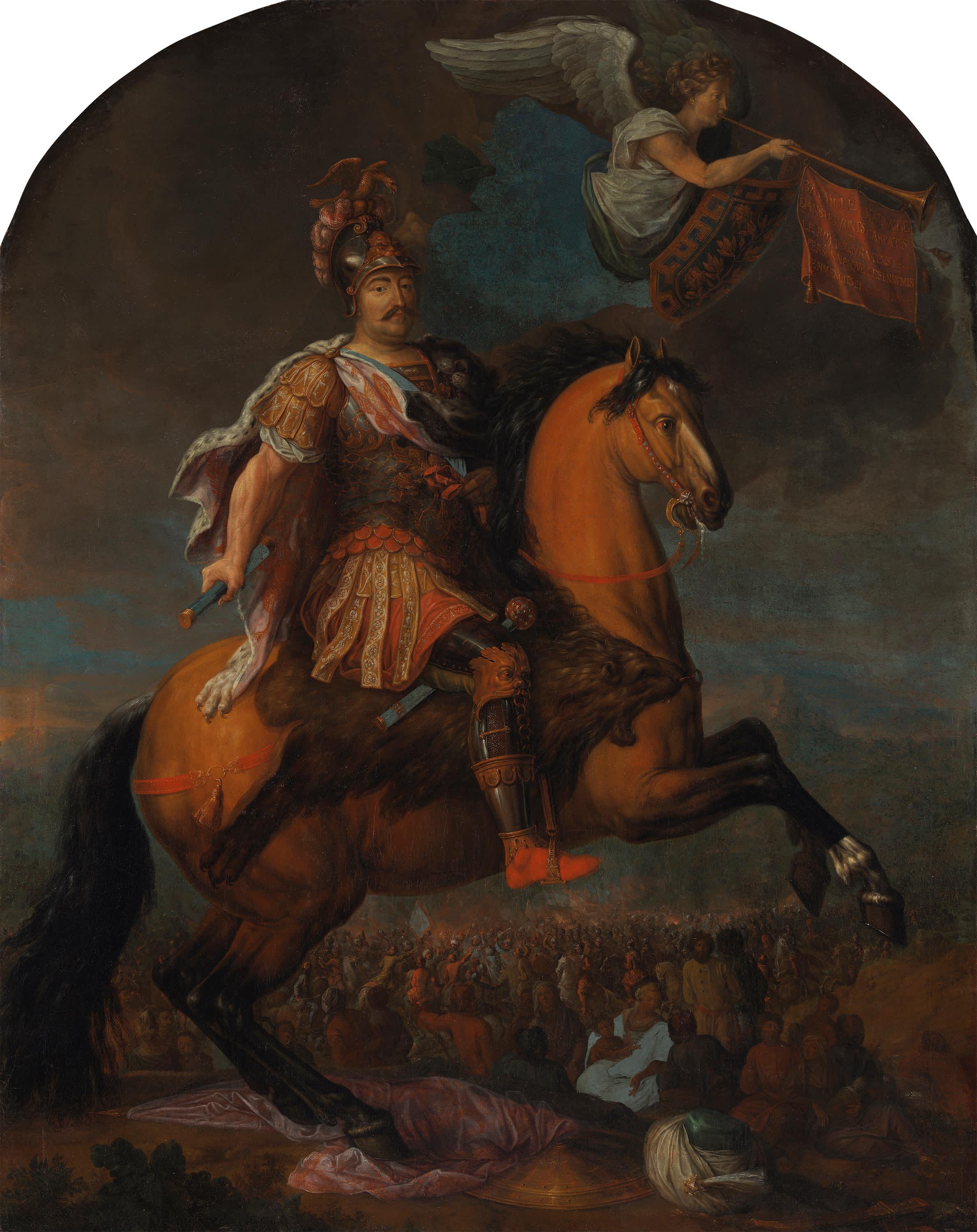 Reiterbildnis des Königs Jan III. Sobieski von Polen