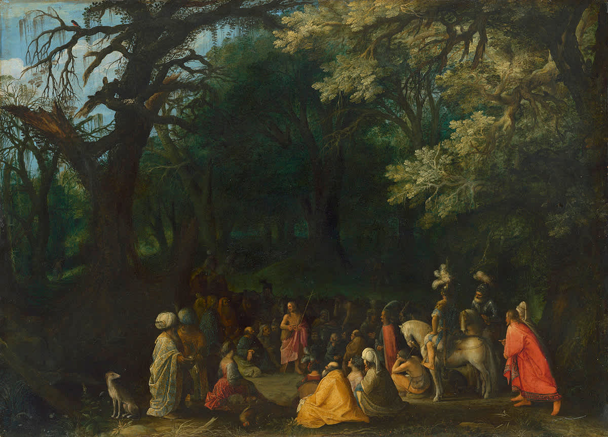 Die Predigt Johannes des Täufers