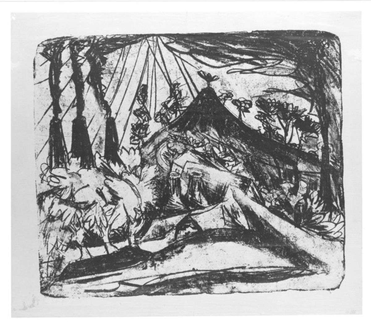 Landschaft bei Halle