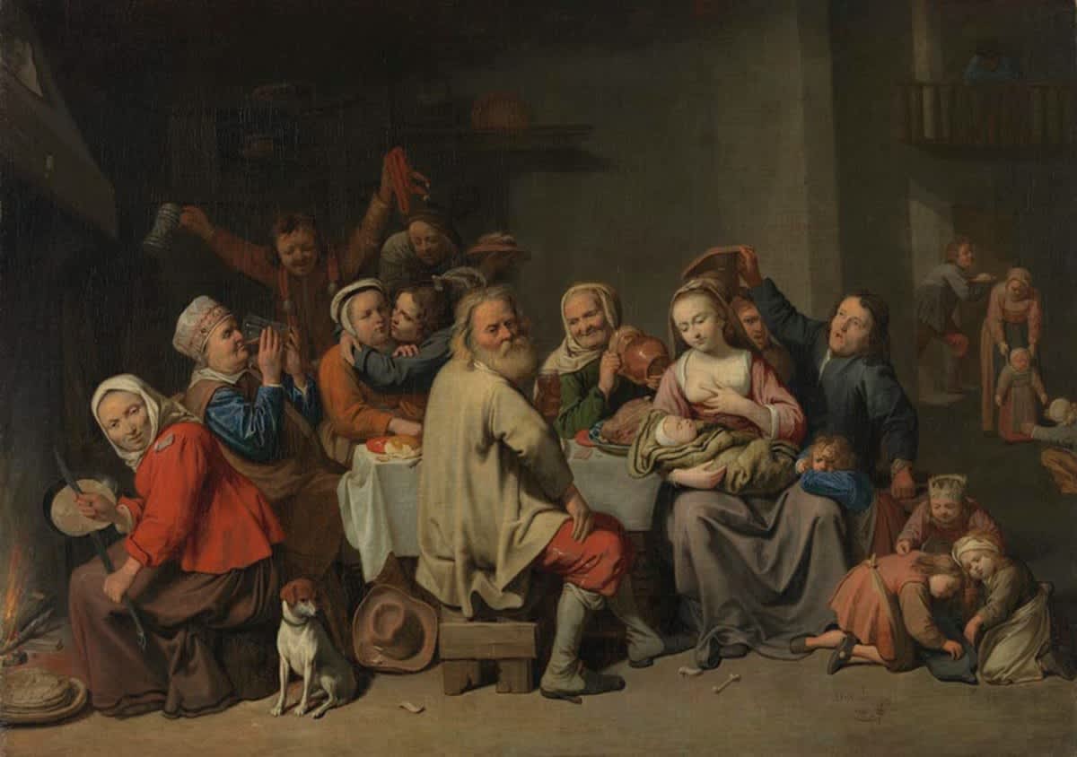 Das Bohnenkönigsfest