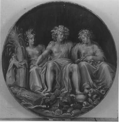 Bacchus, Ceres und Pomona