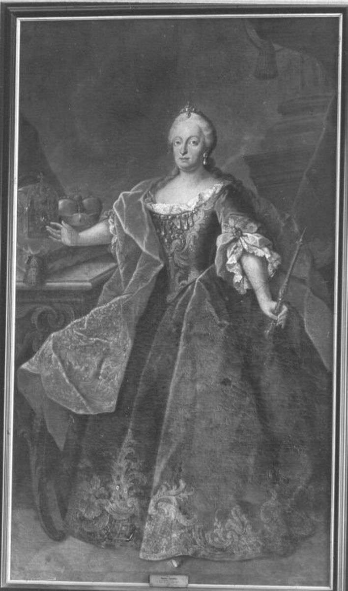Bildnis der Maria Amalia, Gemahlin des Kurfürsten Karl Albrecht