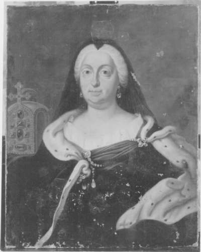 Bildnis der Maria Amalie von Österreich, Witwe des Kaisers Karl VII.