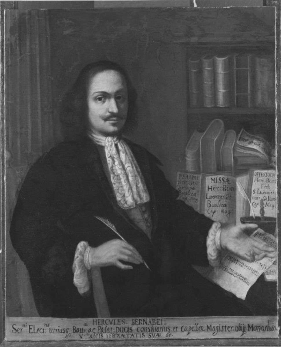 Bildnis des Hofkapellmeisters Hercules Bernabei, Kurfürstlich Bayerischer Rat