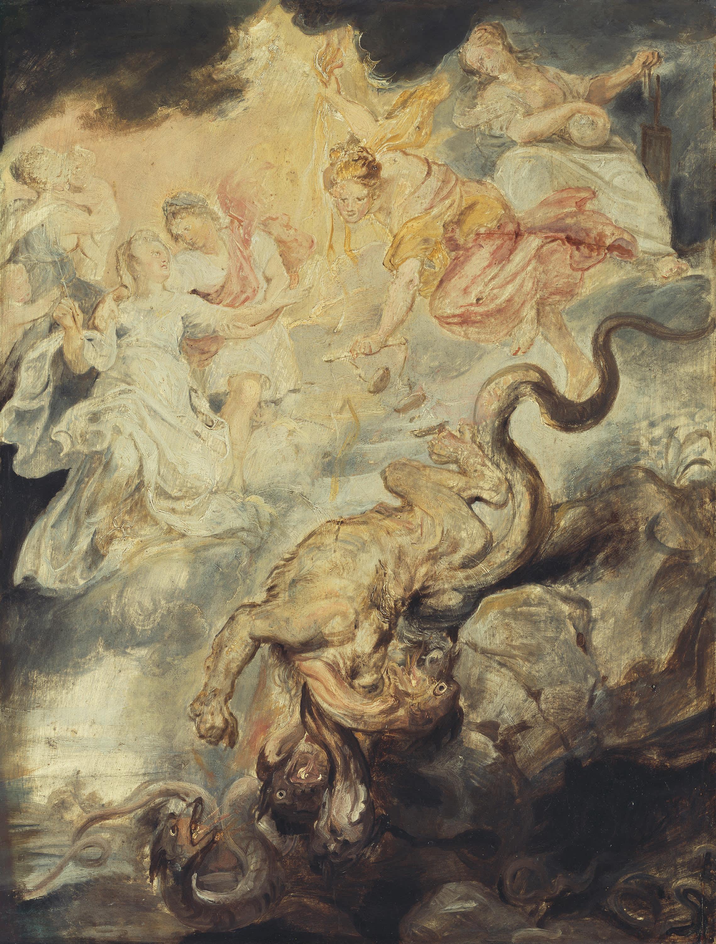 Die Versöhnung (Skizze zum Medici-Zyklus)