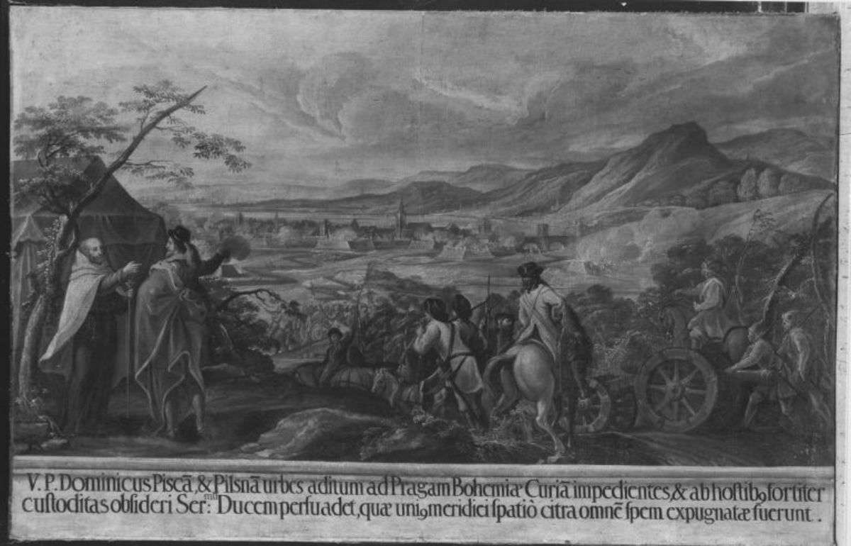 Der Pater beredet den Herzog zum Vorgehen gegen Pisca und Pilsen