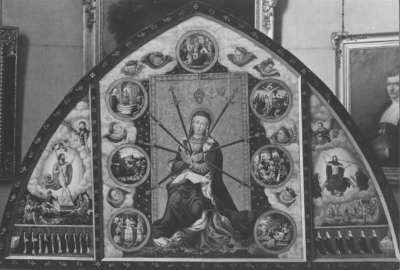 Sieben Schmerzen Mariens: Mitteltafel