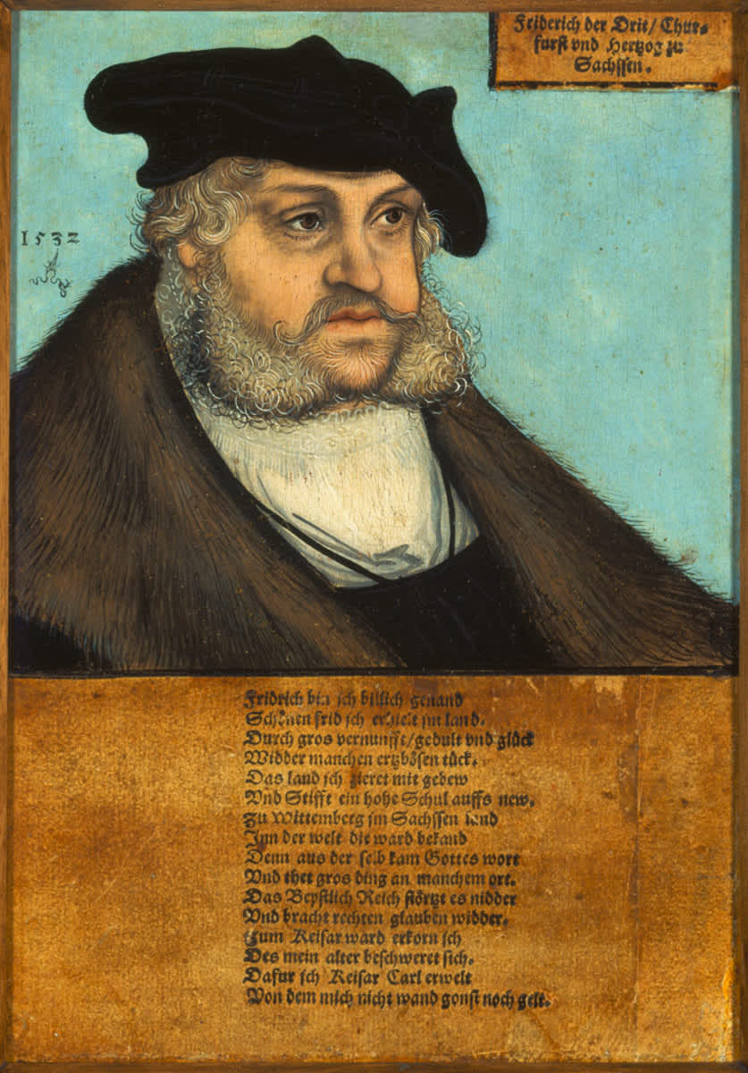 Bildnis Kurfürst Friedrichs III. des Weisen von Sachsen