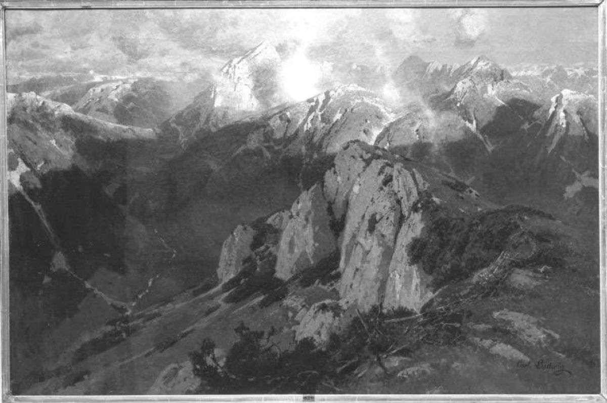 Auf dem Hohen Frassen bei Bludenz