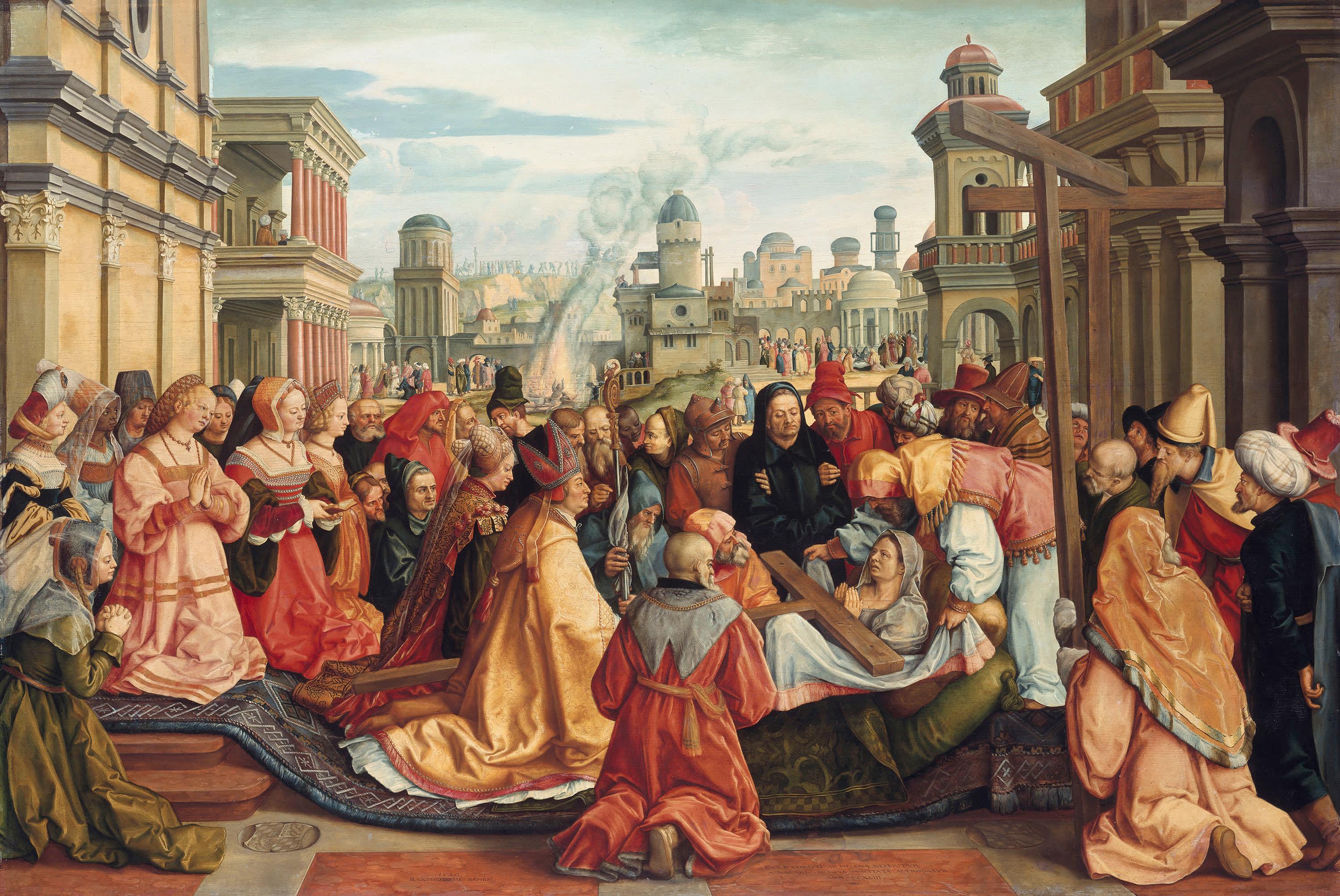 Historienzyklus: Kreuzauffindung der hl. Helena