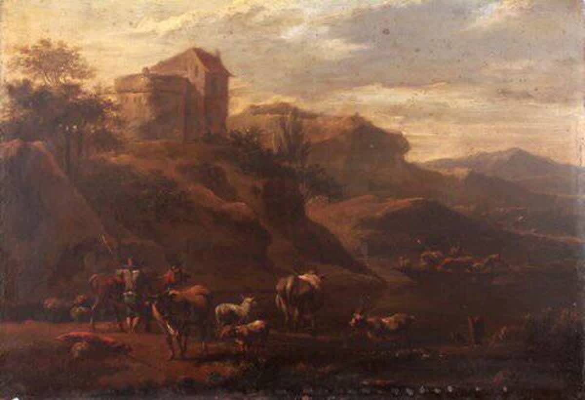 Landschaft italienischen Charakters