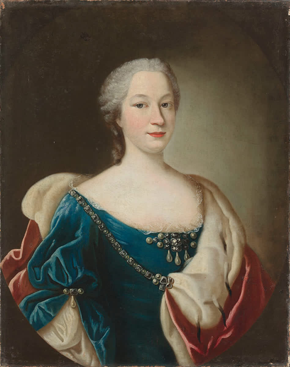 Bildnis der Franziska Christina von Pfalz-Sulzbach (1696-1776)