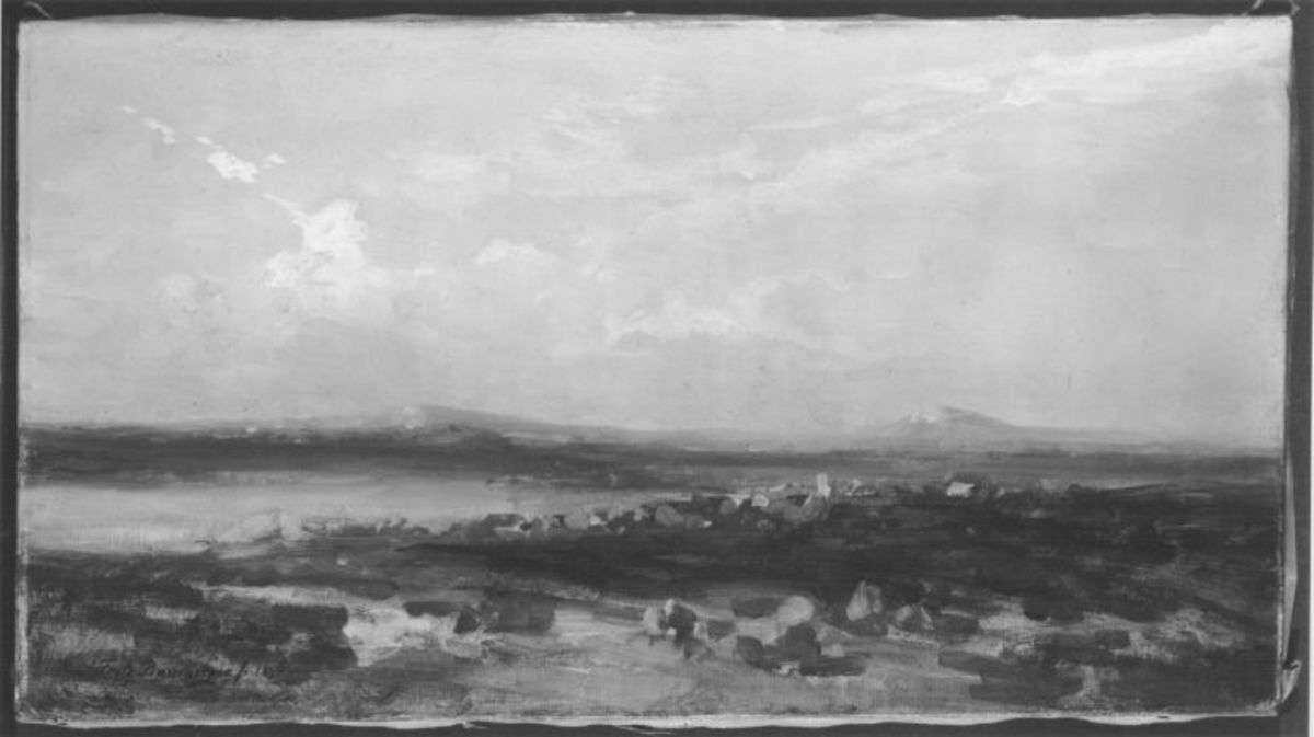 Spanische Landschaft (Skizze)