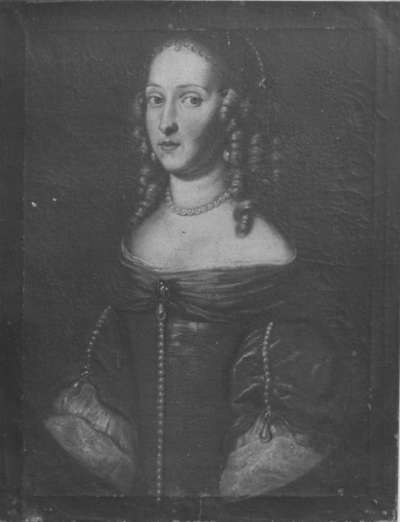 Bildnis der Landgräfin Marie Hedwig von Hessen-Darmstadt, Tochter des Landgrafen Georg II., Herzogin von Sachsen-Meiningen (1647-1680) (?)