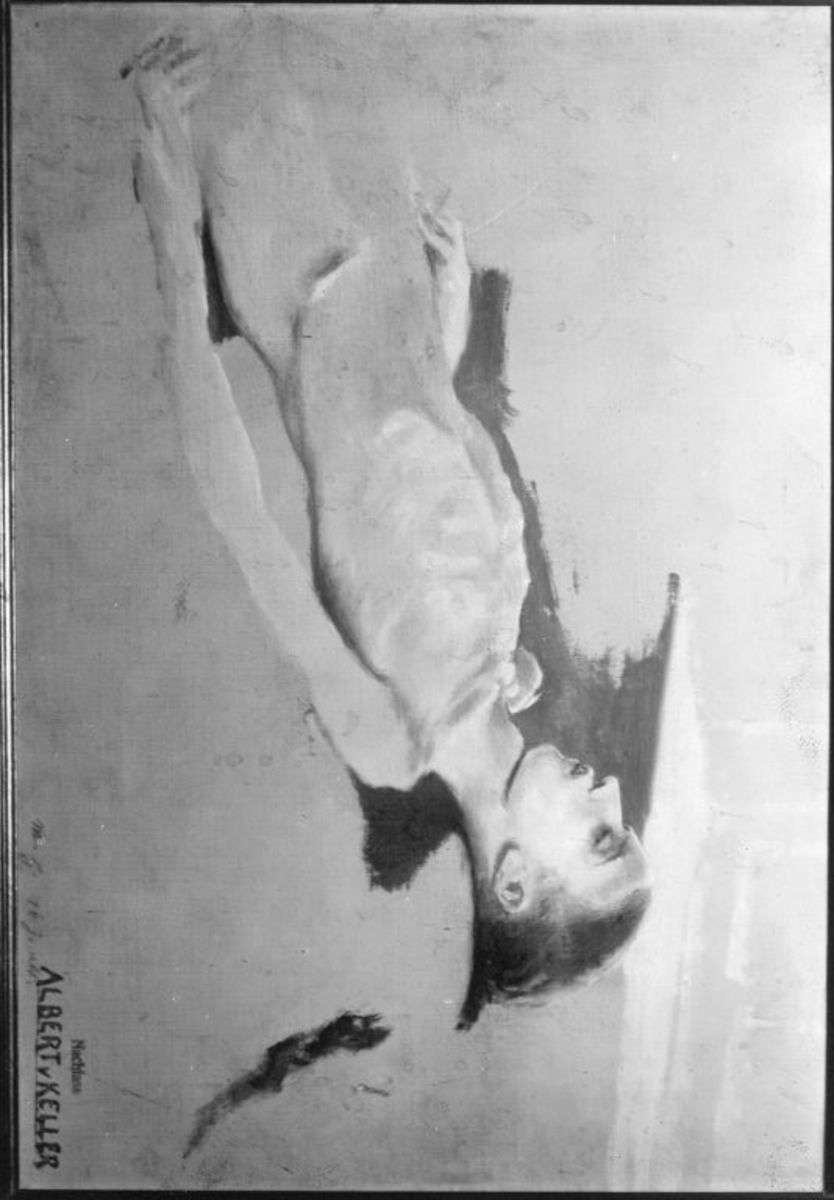 Studie einer Mädchenleiche