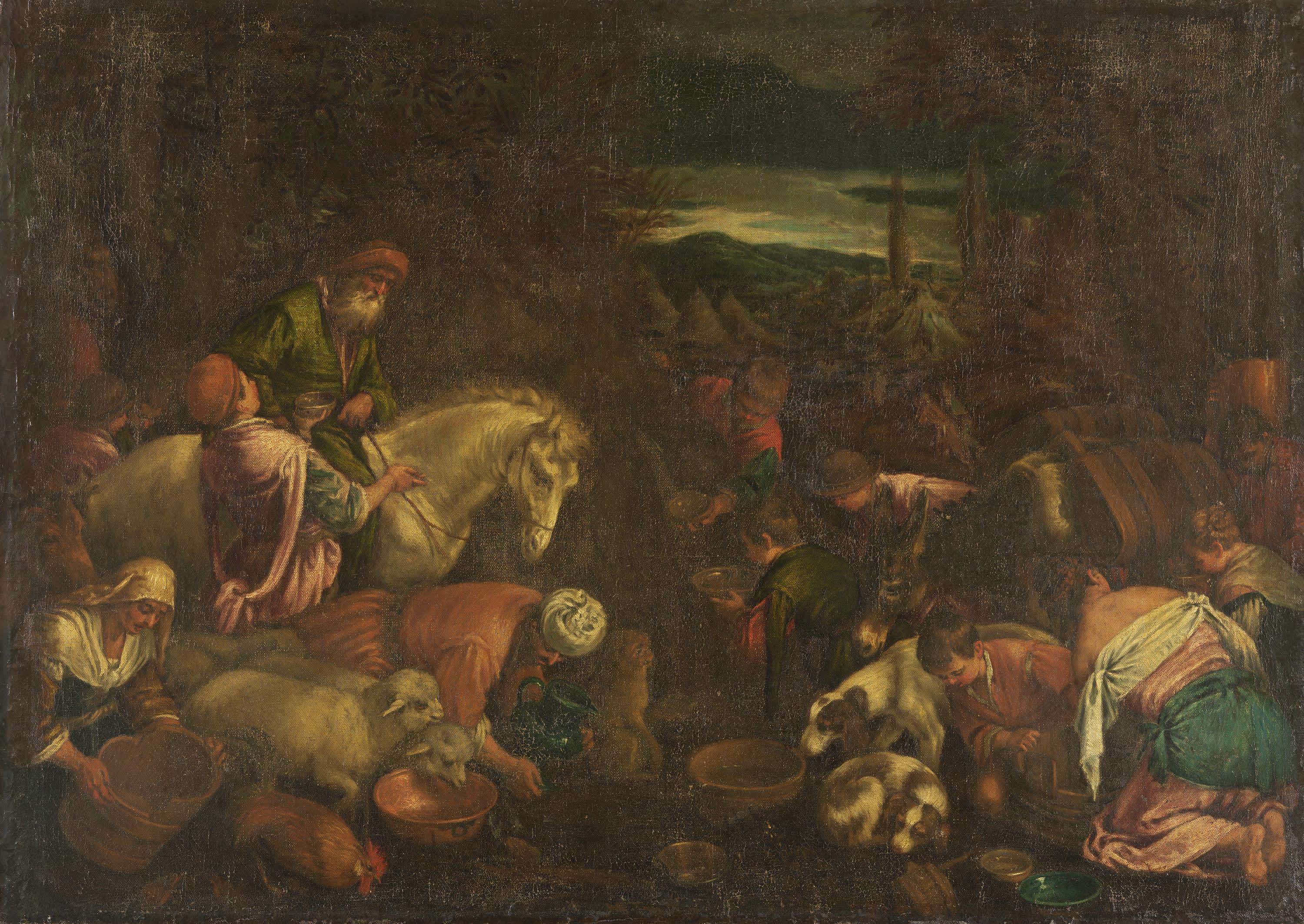 Die Israeliten an der Felsenquelle