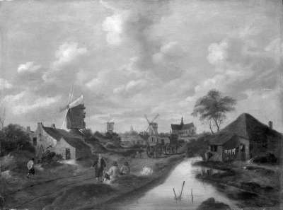 Landschaft bei Haarlem