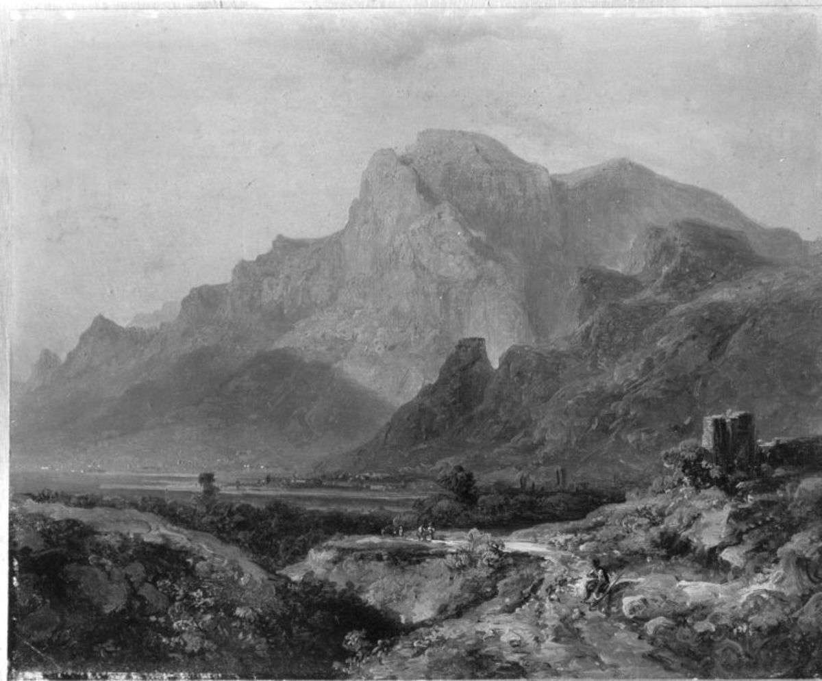 Gebirge von Montenegro in der Abendsonne