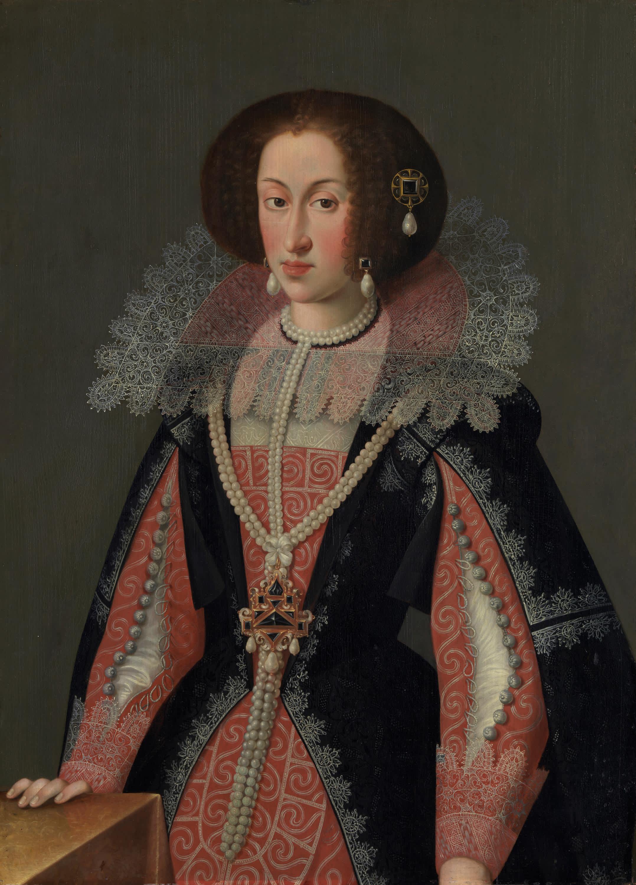 Bildnis der Maria Anna von Österreich, zweite Gemahlin des Kurfürsten Maximilian I. von Bayern (1610-1665)