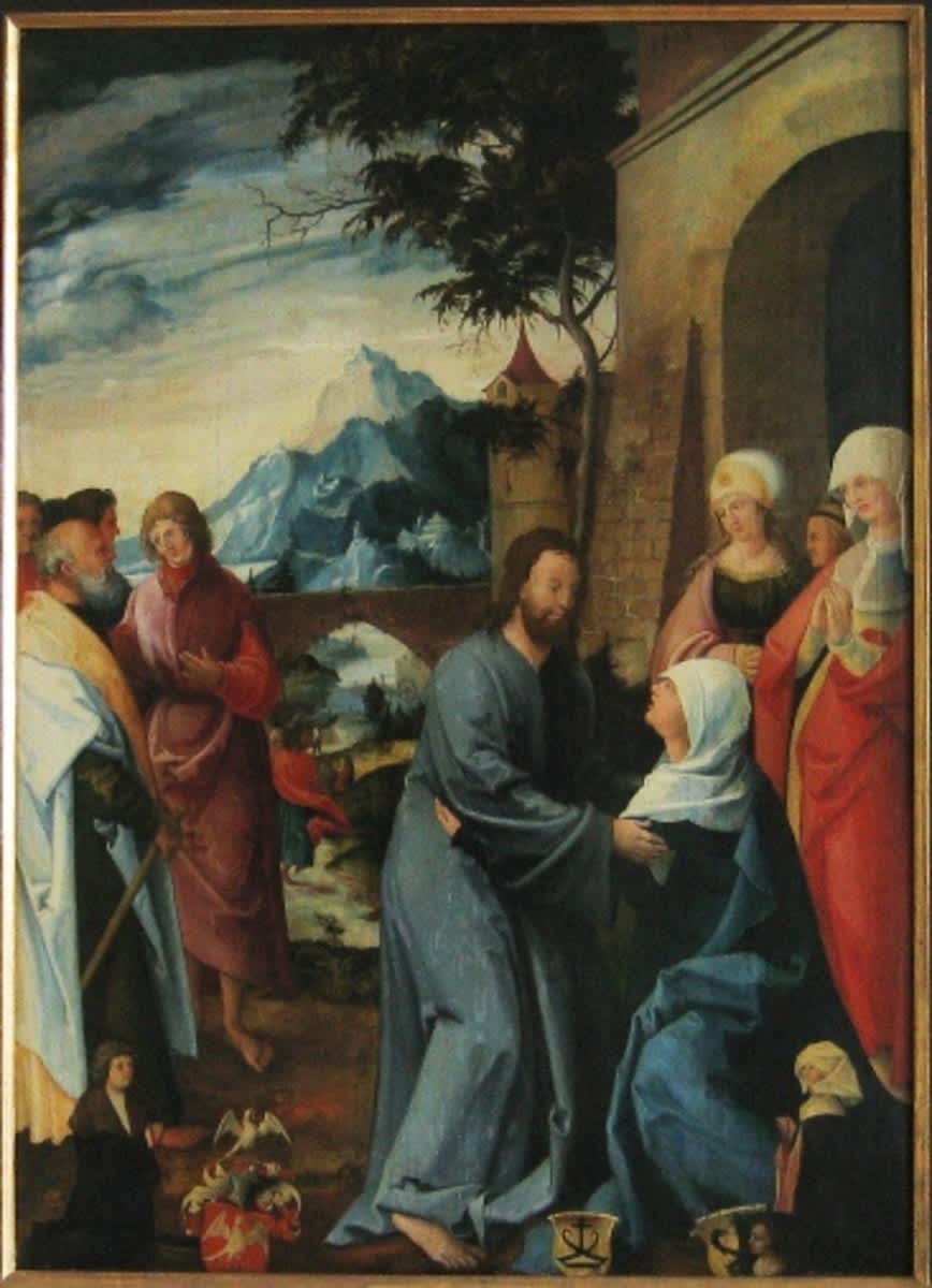 Abschied Christi von Maria