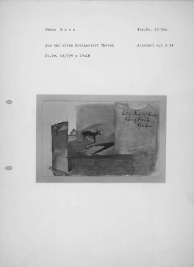 Aus der alten Königsstadt Theben