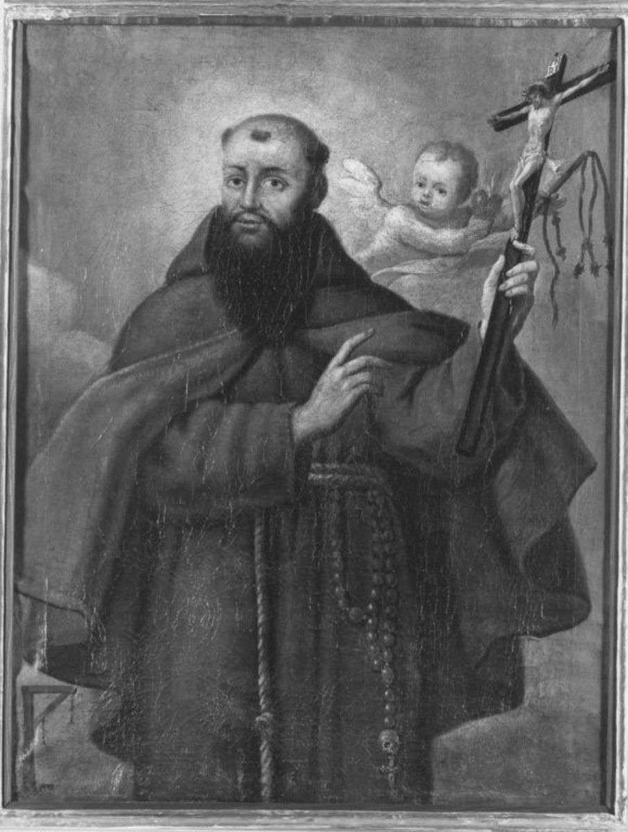 Franziskaner mit Kruzifix