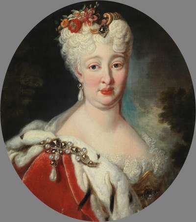 Bildnis der Pfalzgräfin Elisabeth Auguste Sophie (1693 - 1728)