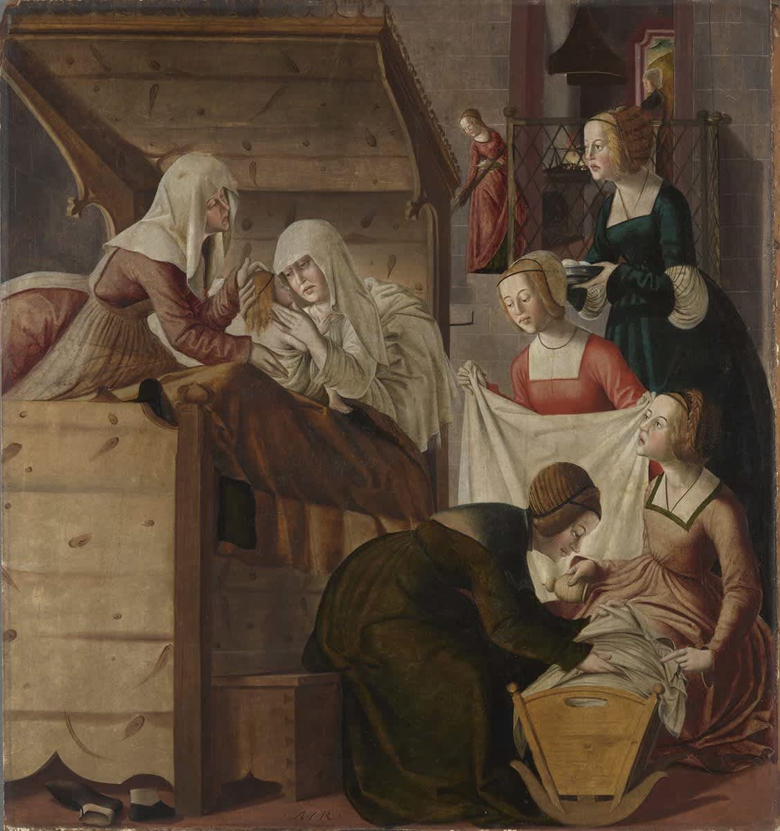 Marienaltar: Geburt Mariae