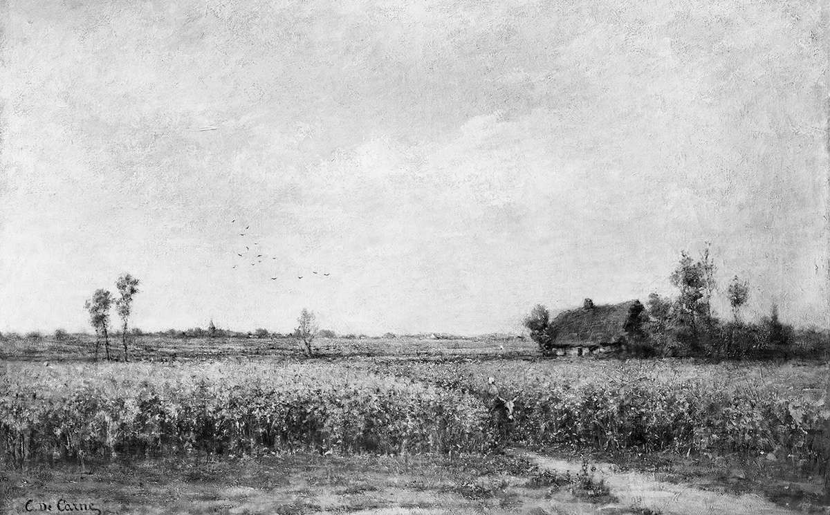 Flandrische Flachlandschaft