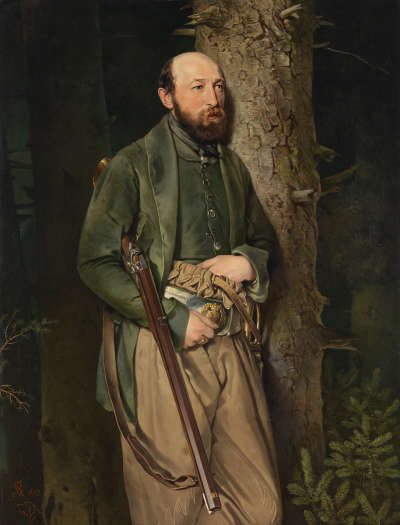 Der königliche sächsische Forstinspektor Carl Ludwig von Schönberg