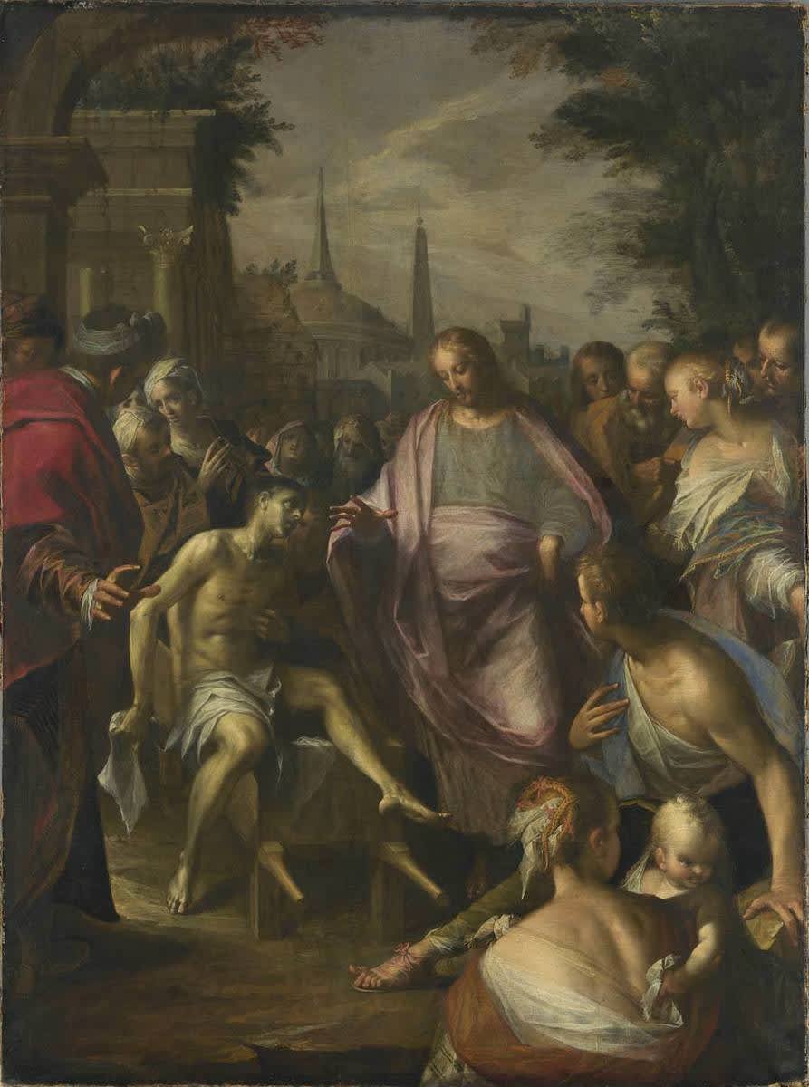 Die Auferweckung des Jünglings von Naïn