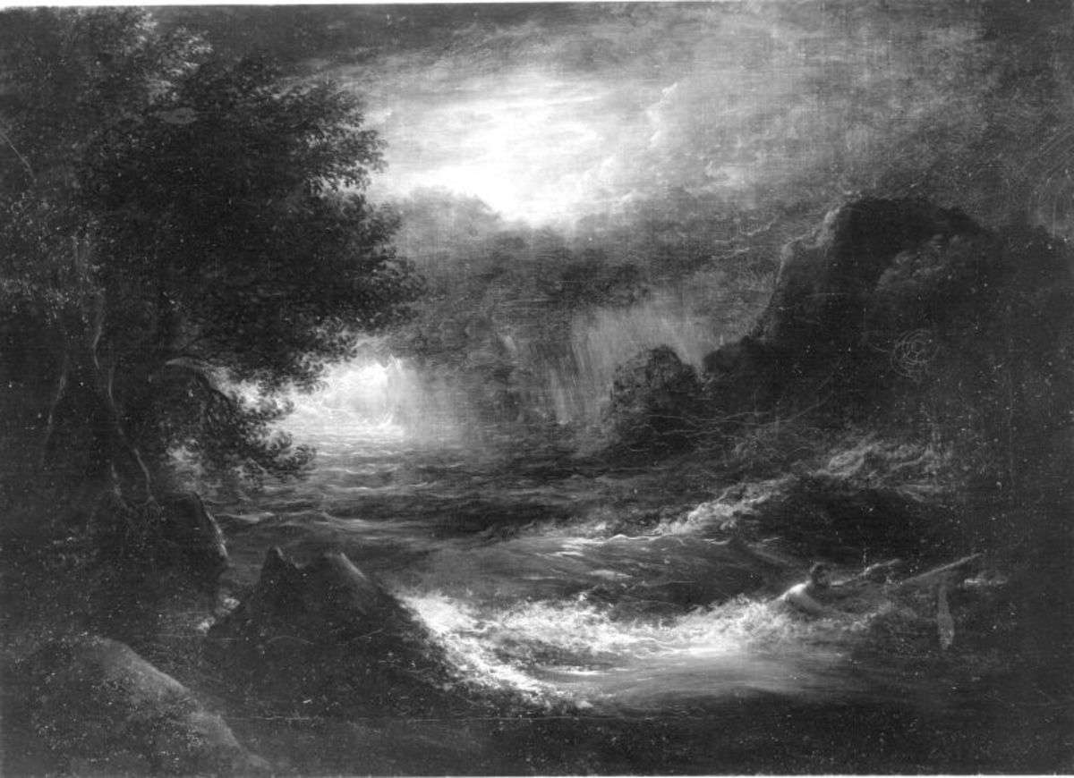 Der schiffbrüchige Odysseus