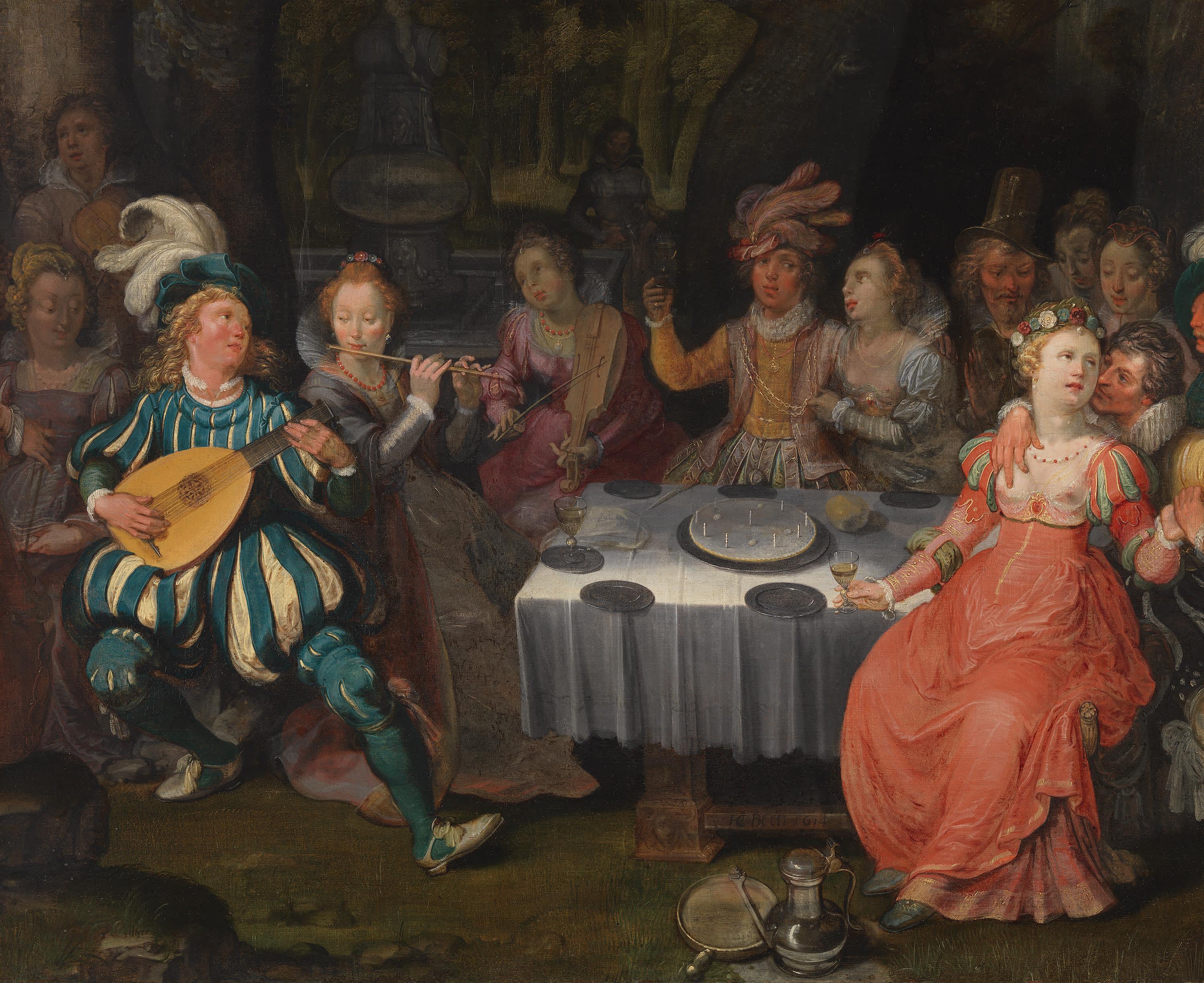 Lustige Gesellschaft