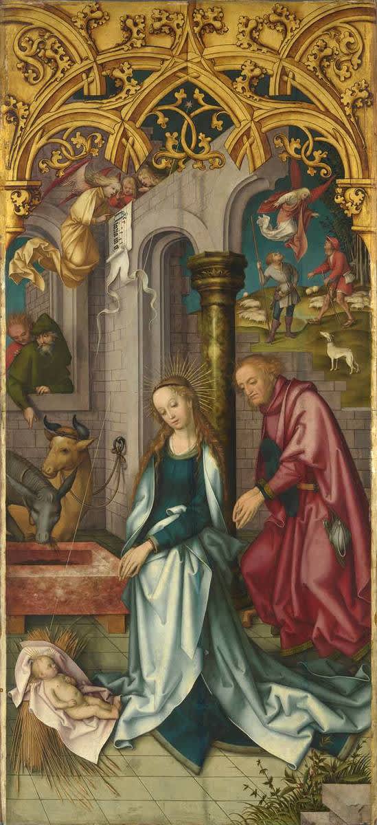 Kaisheimer Altar: Geburt Christi