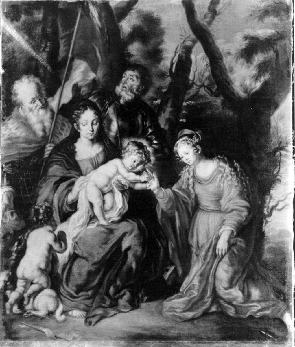 Die mystische Vermählung der hl. Katharina