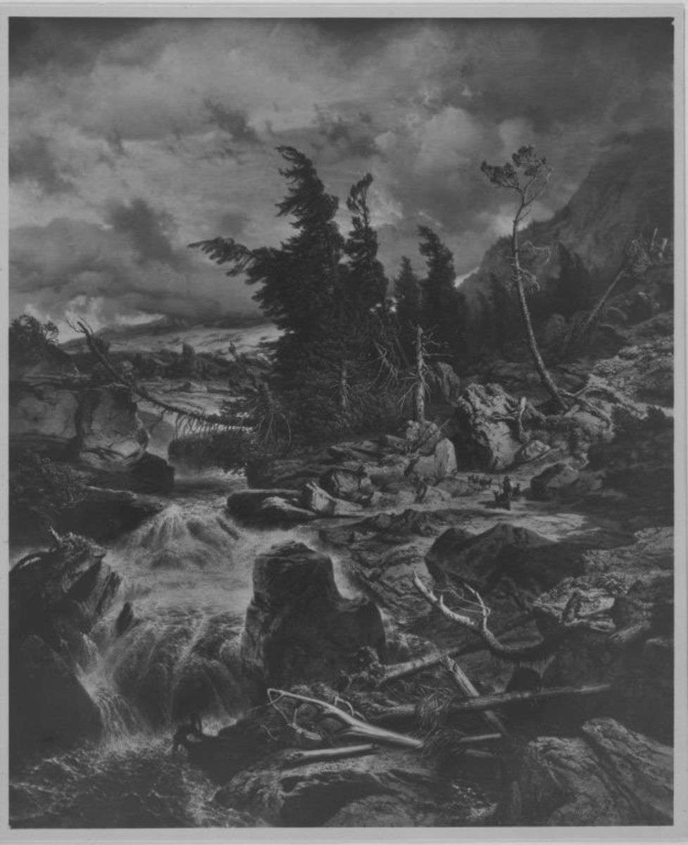 Hochgebirgslandschaft