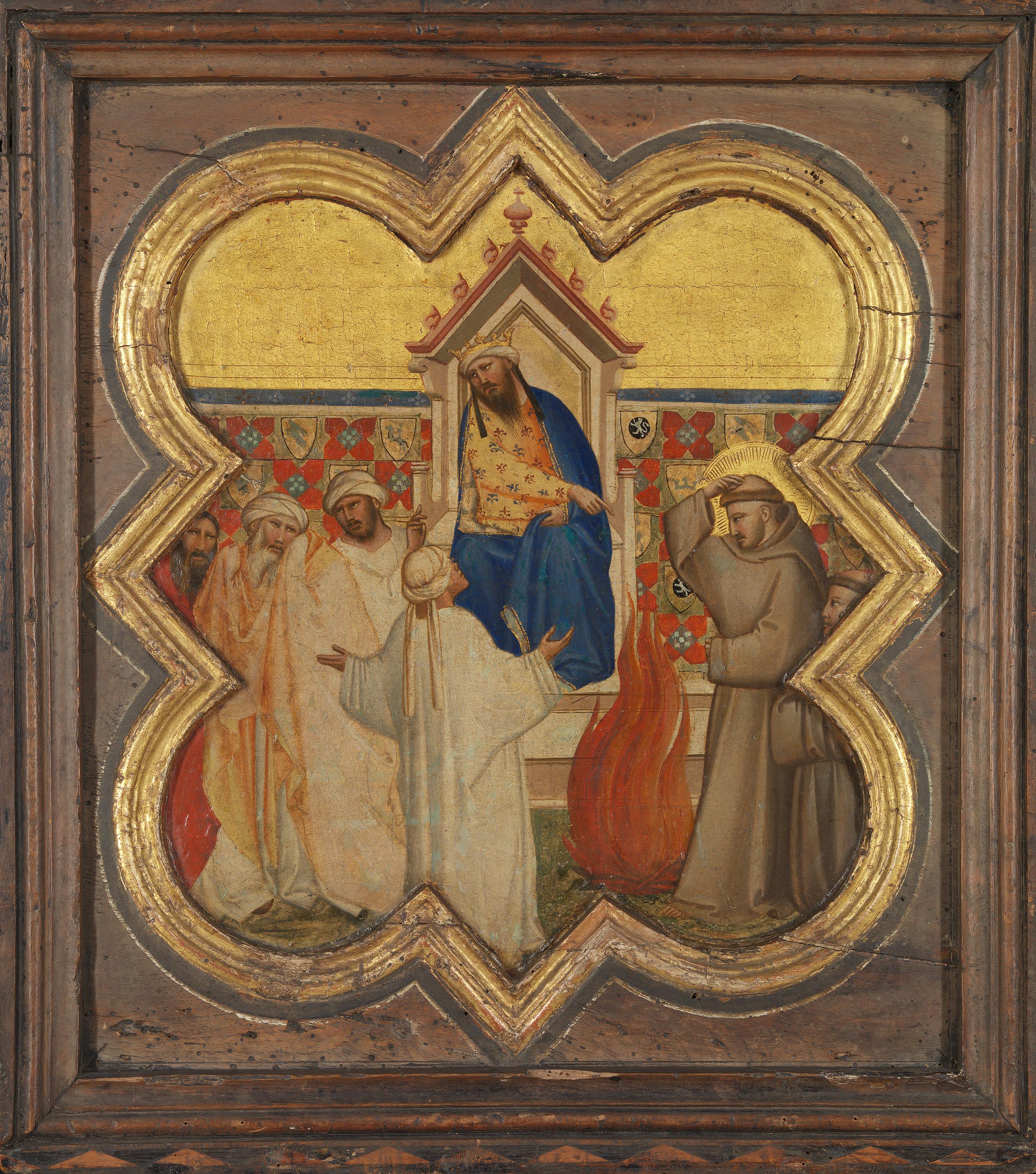 Feuerprobe vor dem Sultan