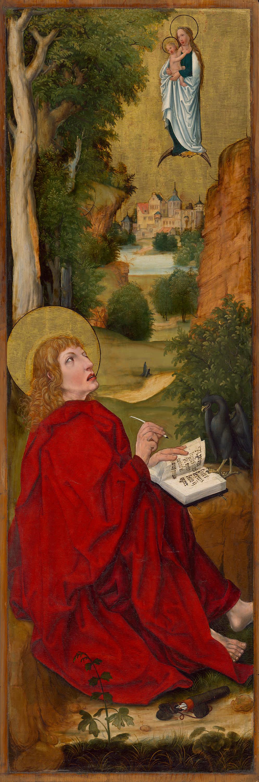 "Aschaffenburger Triptychon": Johannes auf Patmos