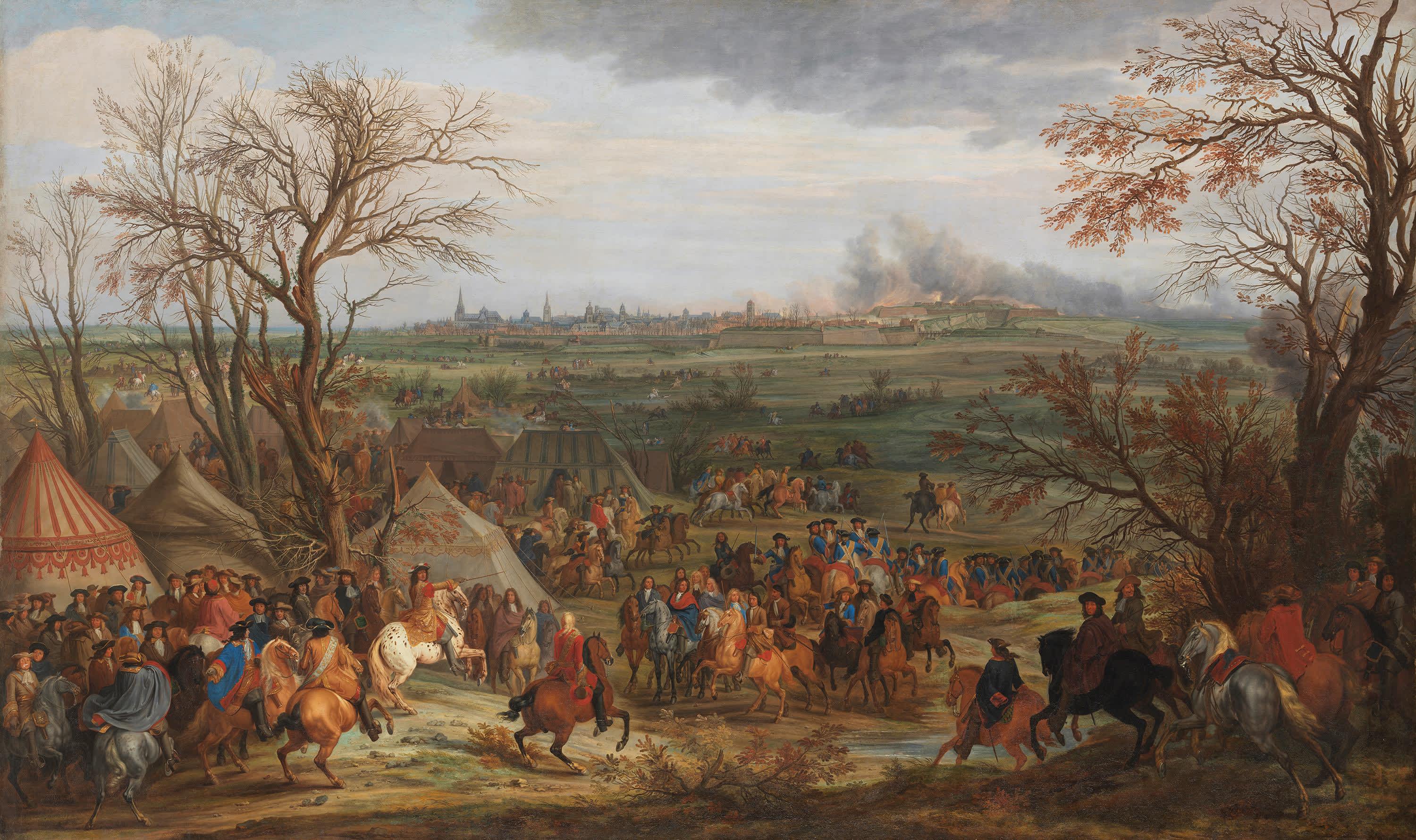 Das Lager vor Cambrai, 1677