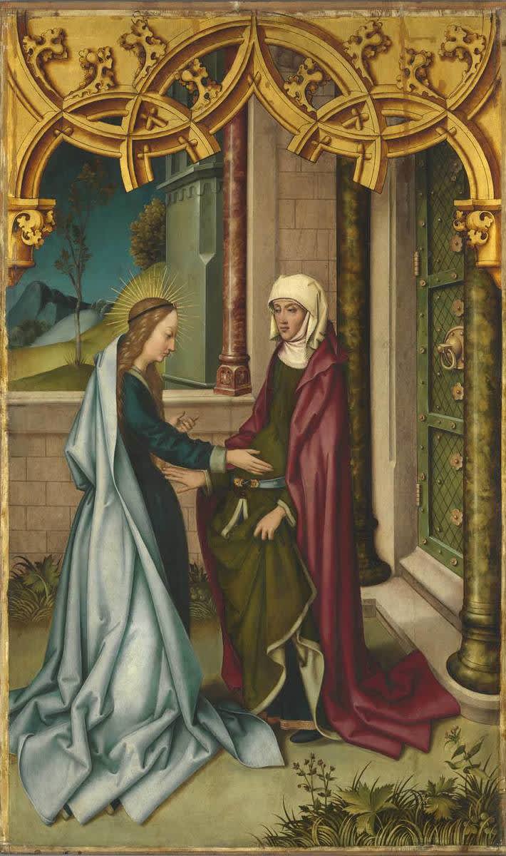 Kaisheimer Altar: Mariae Heimsuchung