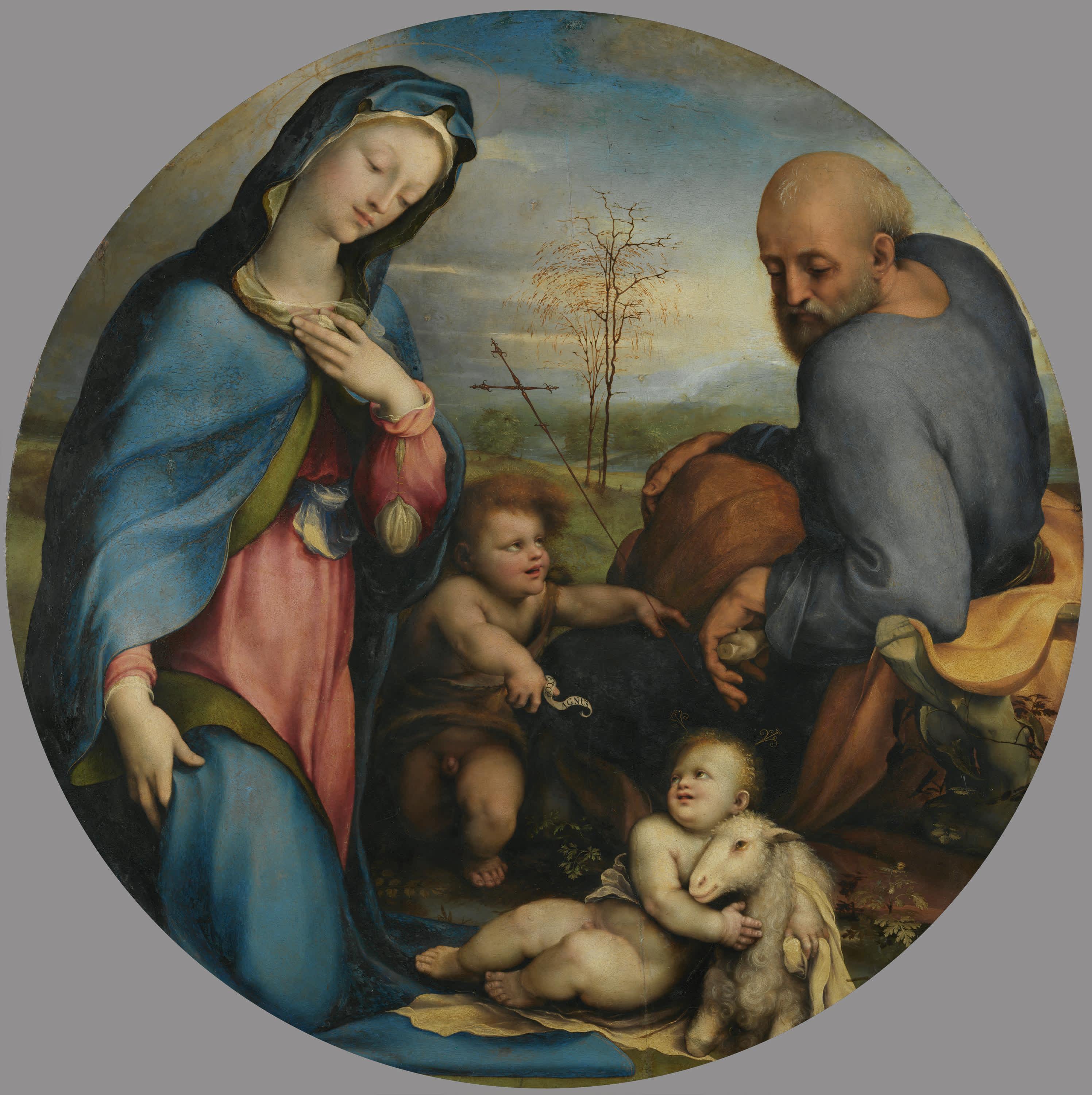 Die Heilige Familie mit dem Johannesknaben