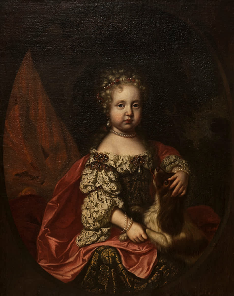 Kinderbildnis der Maria Elisabeth, Tochter des Kaisers Leopold I.