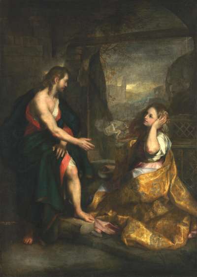 Christus und Magdalena - "Noli me tangere"