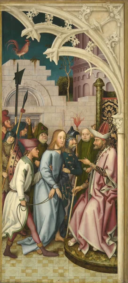 Kaisheimer Altar: Christus vor Pilatus